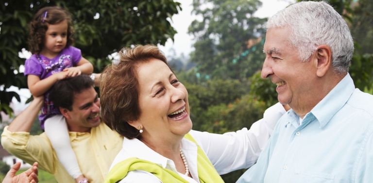 Older Couple Dancing